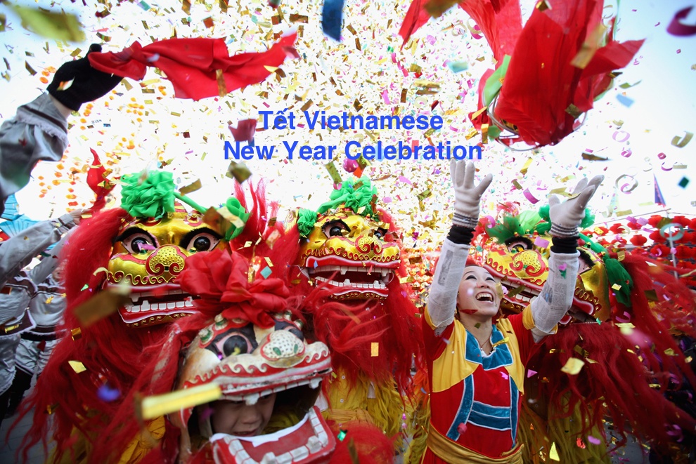 Tet Vietnamese New Year celebration