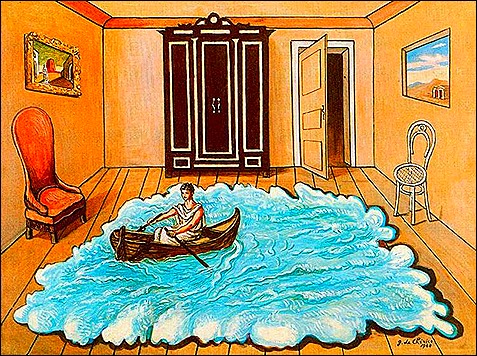 Giorgio de Chirico the return of ulysses 1968 thumb