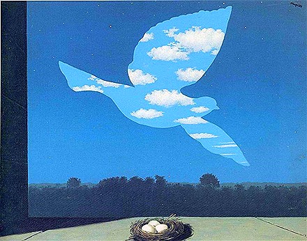 Le Retour Rene Magritte Carcasonne 1940 thumb