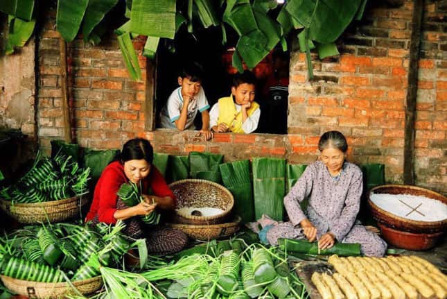 goi banh tet