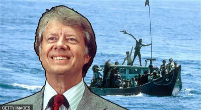 jimmy carter va thuyen nhan vietnam