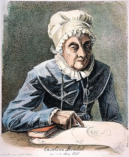 women scientists Caroline Herschel 2