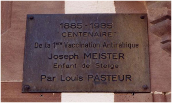 joseph meister plaque