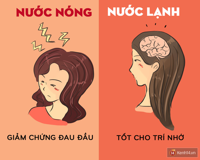 nen goi dau bang nuoc am hay nuoc lanh thi tot hon 5