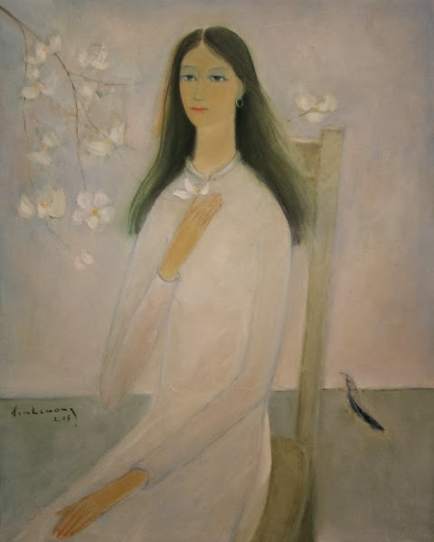 thieu nu va hoa anh dao dinh cuong