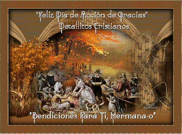 detallitos dia de accion de gracias bendiciones para ti
