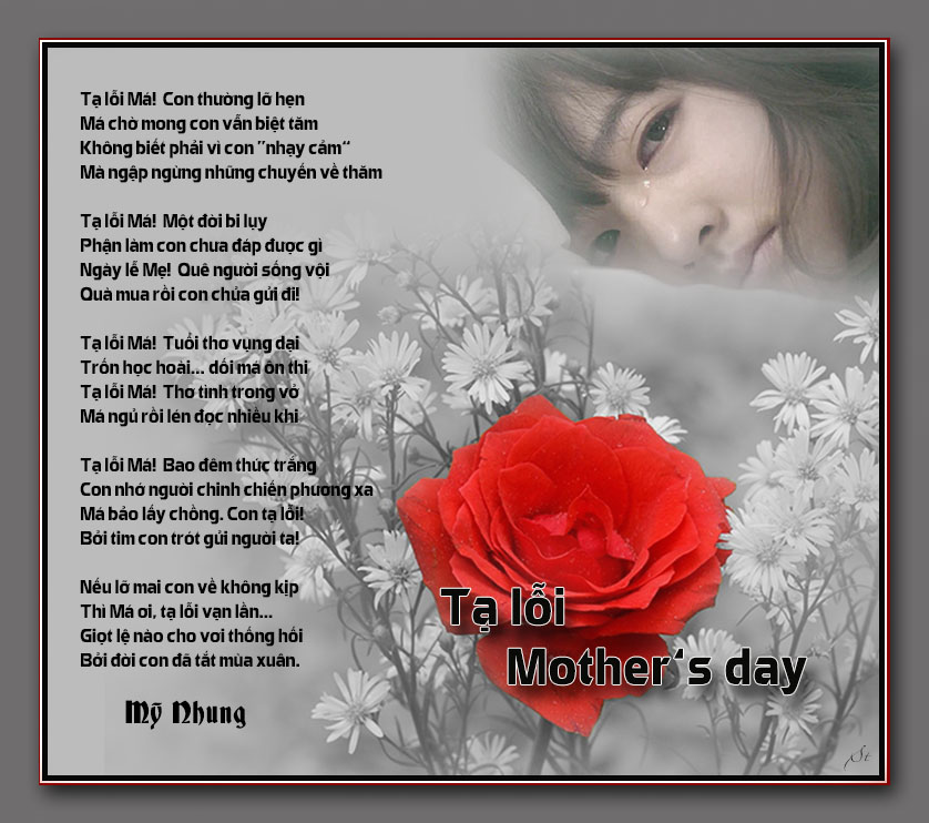 MyNhung TaLoiMotherDayMoi